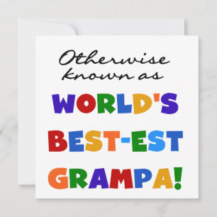Carte Autres sous le nom de Meilleurs T-shirts Grampa