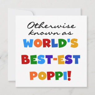 Carte Autres T-shirts et cadeaux Poppi les plus connus