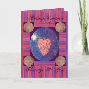 Carte Autumn Equinox Blessings