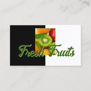 Carte aux fruits frais pour les bars alimentaires 