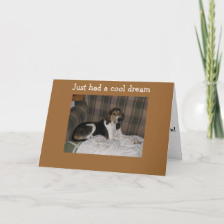 CARTE AVAIT UN RÊVE, TU AS 40 ANS ! PAS MOI !