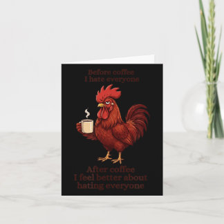 Carte Avant Café Après Café Drôle S Humour Hommes