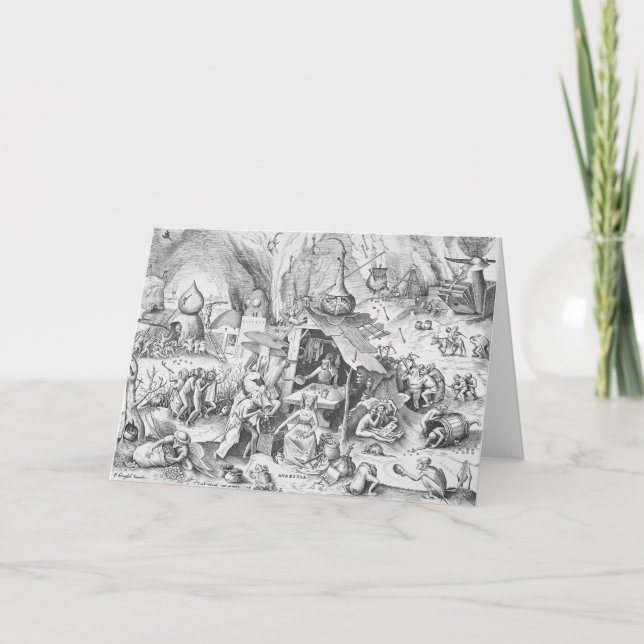 Carte Avarice (Avaritia), Les Sept Péchés Mortels (Devant)