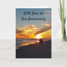Avec amour sur notre anniversaire