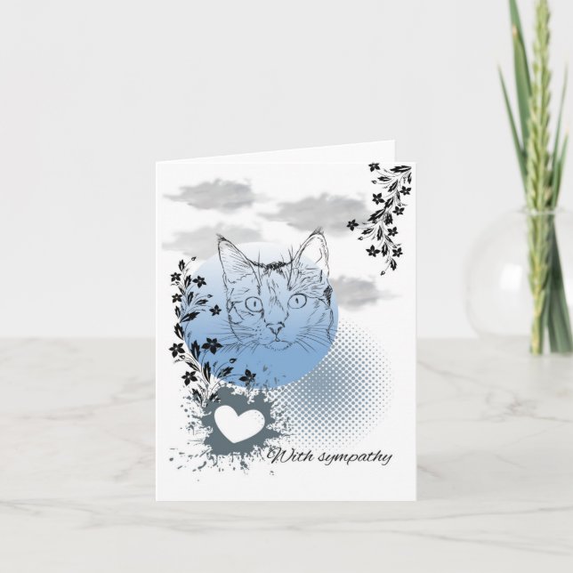 Carte Avec compassion (Devant)