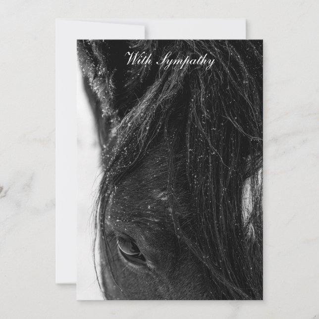 Carte Avec sympathie (Devant)