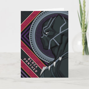 Carte Avengers Black Panther Art tribal Wakanda