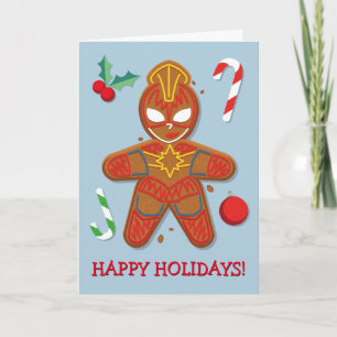 Carte Avengers Saisonniers Cookie de Captain Marvel