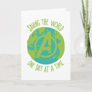 Carte Avengers Sauver le monde un jour à la fois
