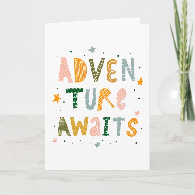 Carte Aventure Attend (Devant)