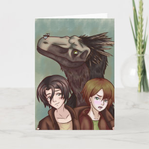 Carte Aventures avec un Dinosaure