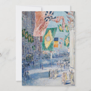 Carte Avenue des Alliés   Childe Hassam