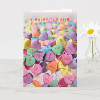 Carte Avez-Vous Obtenu Mes Coeurs De Bonbons Valentine M