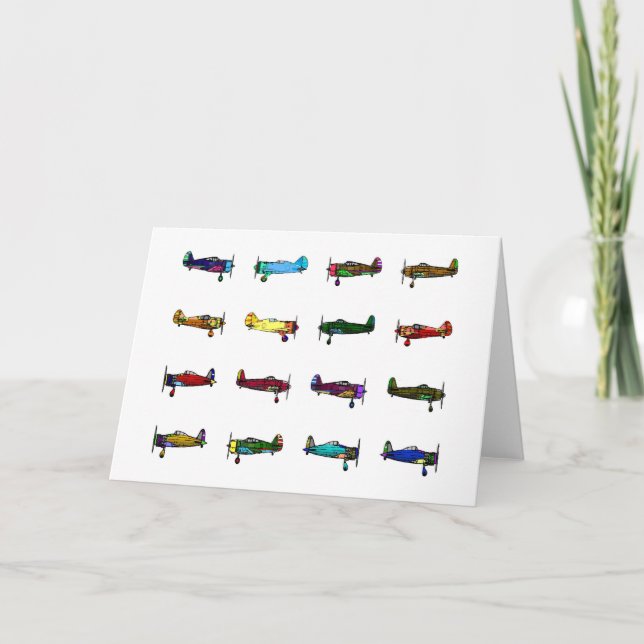 Carte avions (Devant)