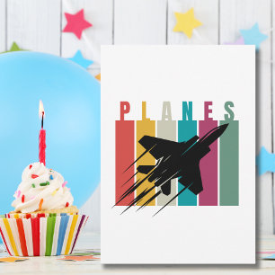 Carte Avions à réaction, Avion à réaction, Anniversaire