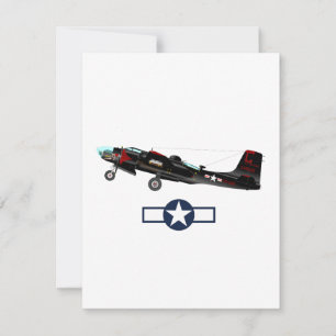 Carte Avions américains de la deuxième guerre mondiale