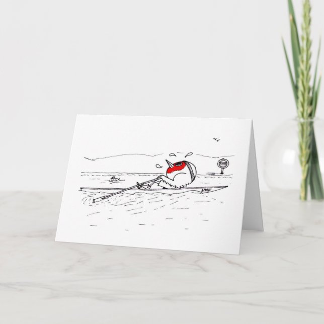 Carte Aviron Robin (Devant)