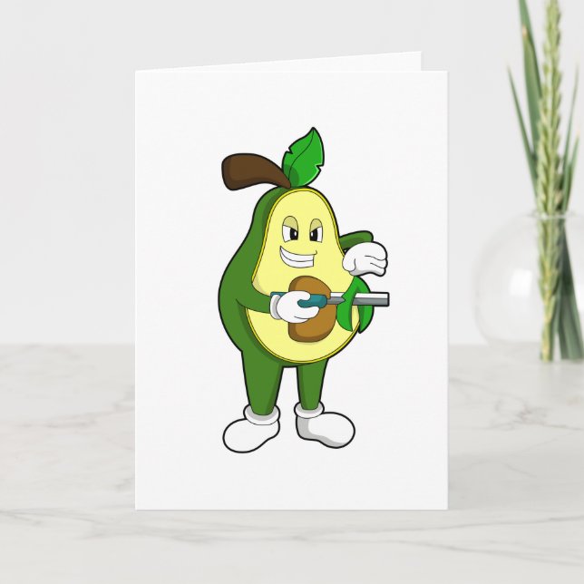 Carte Avocado as Hairtravh Razor (Devant)