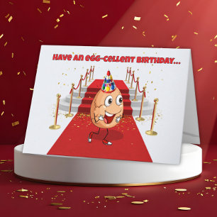 Carte Avoir un Anniversaire de la cave à oeufs