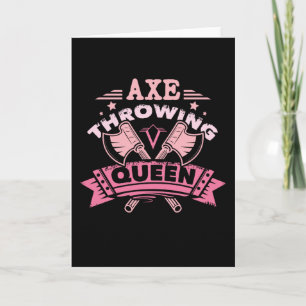 Carte Ax Throwing Girl