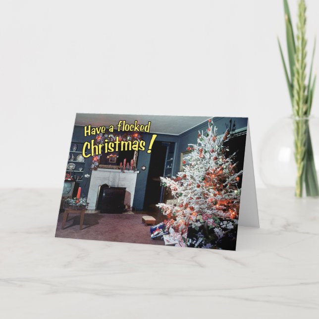 Carte "ayez Noël assemblé" (Devant)