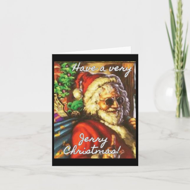 Carte Ayez Très Joyeux Noël Garcia Père Noël Holiday (Devant)