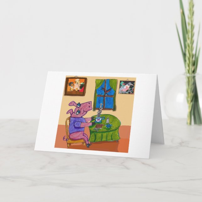 Carte Ayez Un Anniversaire Très Heureux 🎈 🎊 🎁 (Devant)