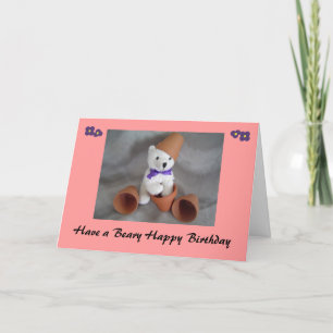 Carte Ayez un Béary Joyeux anniversaire