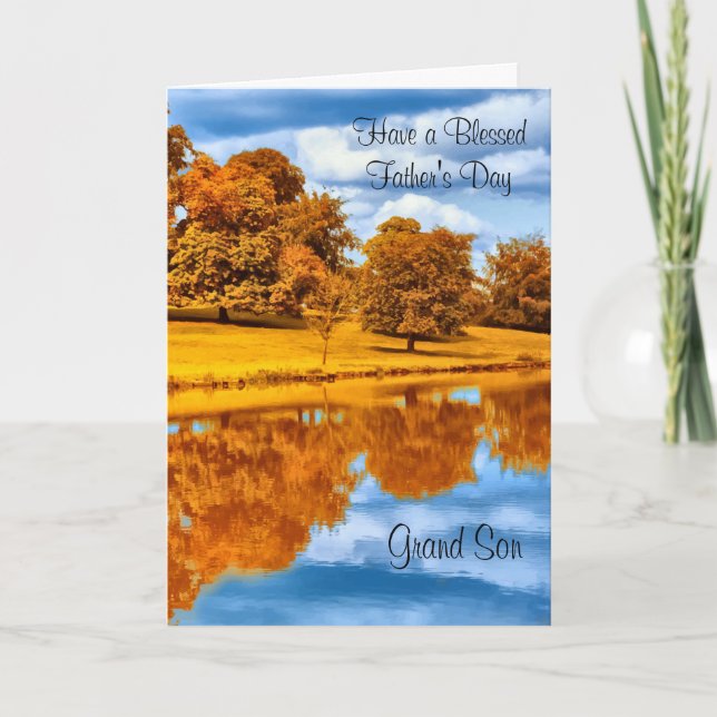 Carte Ayez une fête des pères bénie (Devant)