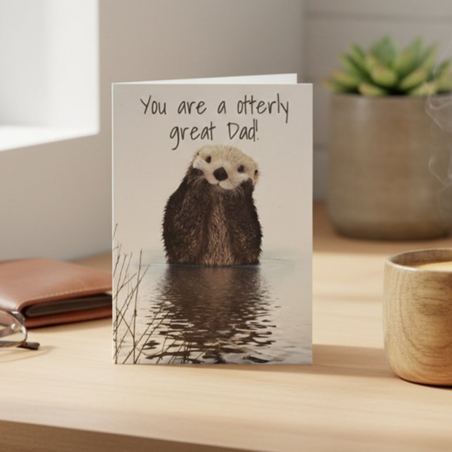 Carte Ayez une Otter d'Anniversaire Extraordinaire (Créateur téléchargé)