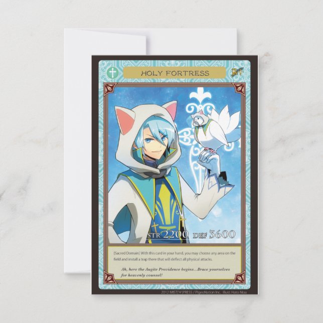 Carte AZ card - Holy Fortress (Devant)