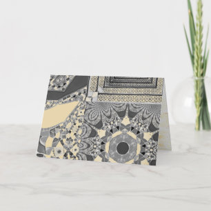 Carte Azulejos Carreaux géométriques avec torsion CG