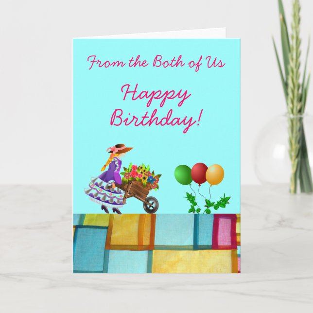 Carte B-Day des deux États-Unis (Devant)