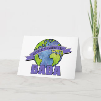 Carte Baba la plus grande du monde