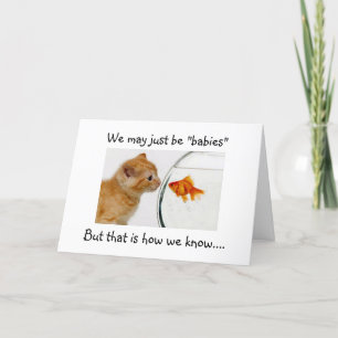 CARTE BABIES-NOUS SAVONS QUE L'ADOPTION EST SPÉCIALE