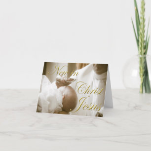 Carte Baby baptism