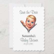 Baby Boy Jeter un oeil sur le thème Baby shower