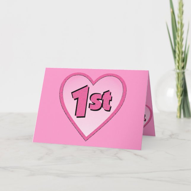 Carte Baby Girl 1st Birthday Gifts! (Devant)