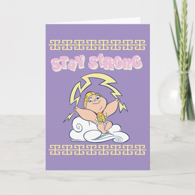 Carte Baby Hercules - Stay Strong Card (Devant)