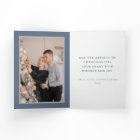 Baby Jesus in the Manger Nativité Folded Photo