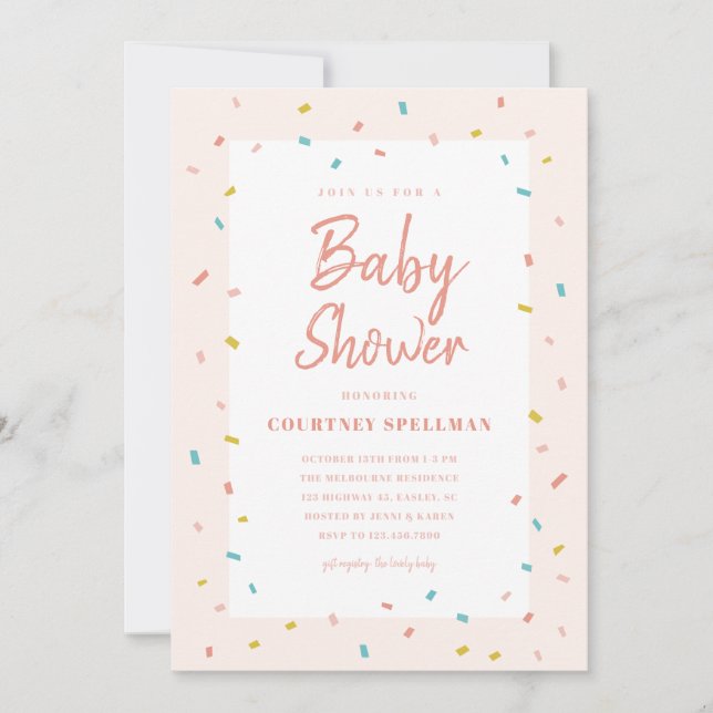 Carte Baby shower (Devant)