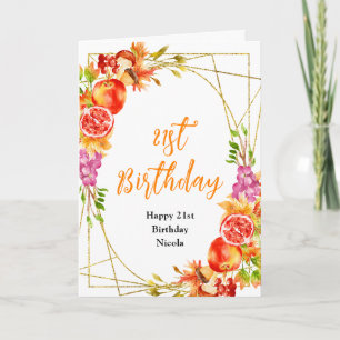 Carte Baby Shower Automne Récolte