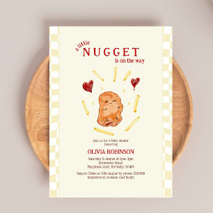 Carte Baby Shower Bouchée sur le Chemin