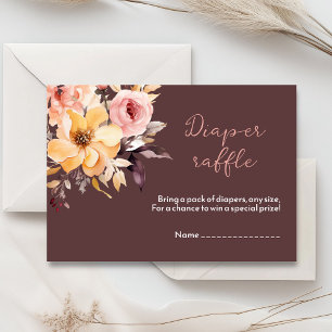 Carte baby shower fille rose pâle