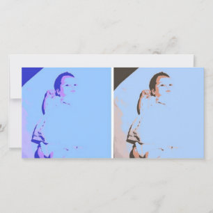 Carte Baby shower jumeaux