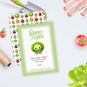 Carte Baby Shower Little Sprout Tirage de couche-culotte