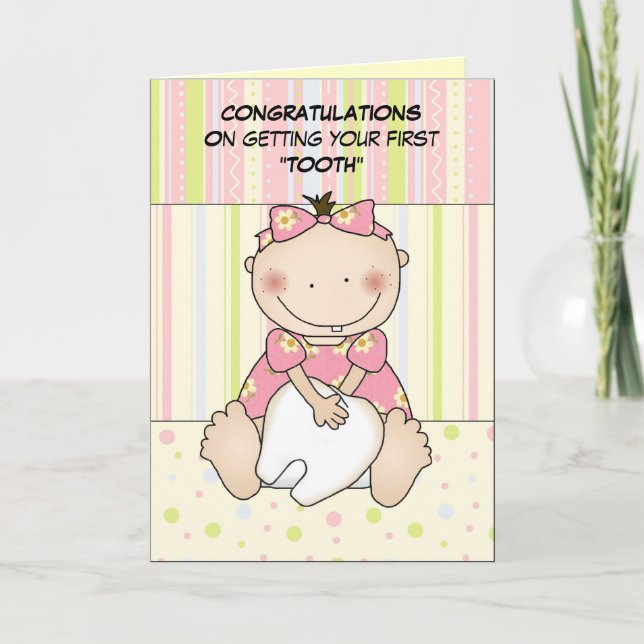 Carte Baby's Tooth card (Devant)