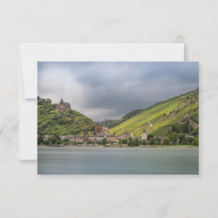 Carte Bacharach am Rhein - Allemagne