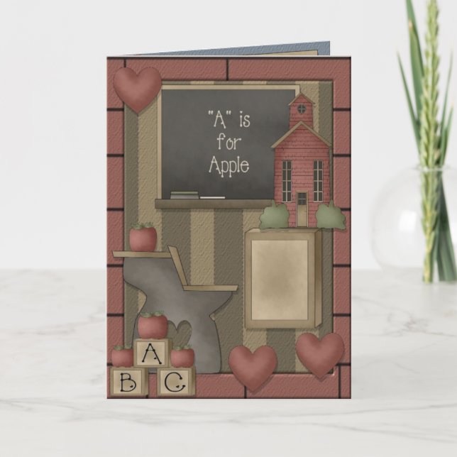Carte Back to school (Devant)
