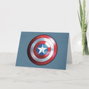 Carte Badge Captain America Shield